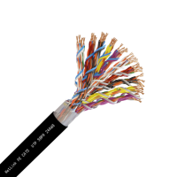 Кабель UTP 50PR 24AWG CAT5 черный внешний