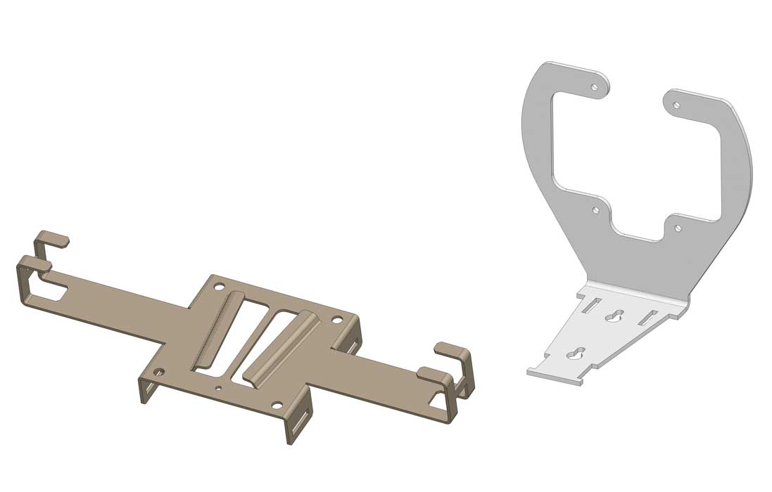 Кронштейн для подвеса муфт МКО-Х7 с запасом ОК ССД