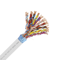 Кабель FTP 50PR 24AWG CAT5 белый внутренний