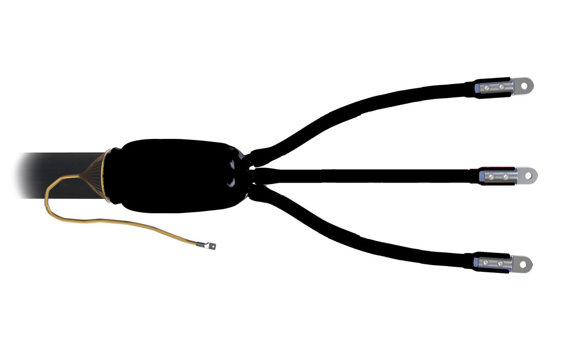 Муфта концевая 3 ПКВТп-10  (35-50) ССД с наконечниками