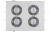 Вентиляторный модуль , 4 вентилятора с термодатчиком без шнура питания 35С ВМ-4-19" ССД