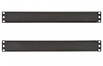 Фальшпанель Ф-19"-1U-Ч черная ССД