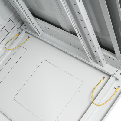 Шкаф напольный, 600*1000 мм, со стеклянной дверцей