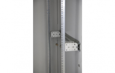 Шкаф телекоммуникационный напольный 19",33U(800x800), ШТ-НП-33U-800-800-С, передняя дверь стекло ССД