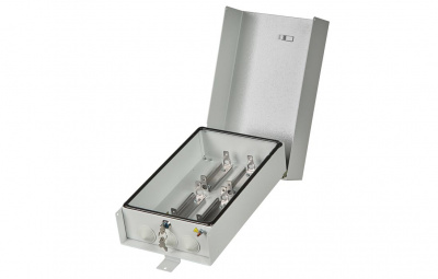 Ящик кабельный ЯК-ПМ-40/20, 2 плинта ПВТ-10Р, трубостойка ССД