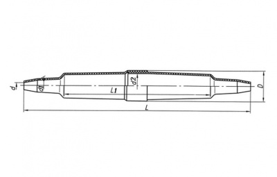 Муфта п/эт прямая МПП 1 ССД