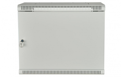 Шкаф телекоммуникационный настенный разборный 19”,12U(600x650), ШТ-НСр-12U-600-650-М дверь металл ССД