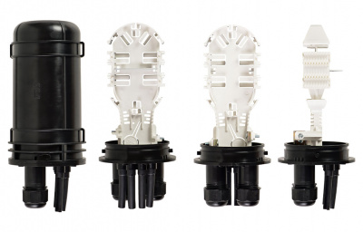 Муфта-кросс МКО-Ц8/С09-1PLC4-SC/APC-5SC/APC-1SC/APC-2ФТ16 ССД