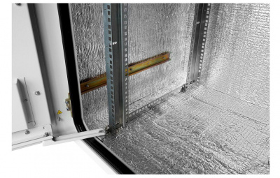 Шкаф климатический телекоммуникационный навесной ШКТ-НВ-2-18U-600-500 с крышей ССД