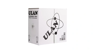 Кабель ULAN U/UTP 4 пары, Кат.5e, медный, внутренний, PVC, 305м