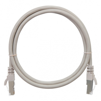 Шнур коммутационный NMC-PC4SD55B-xxx-GY, кат. 5e, PVC нг(А).