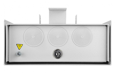 Ящик кабельный ЯКт-ПМ-10-Н, 10мод. с модулем МВТ-1Н с защитой по перенапряжению 250В ССД