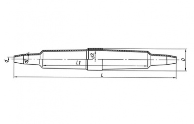 Муфта п/эт прямая МПП 5/6 ССД