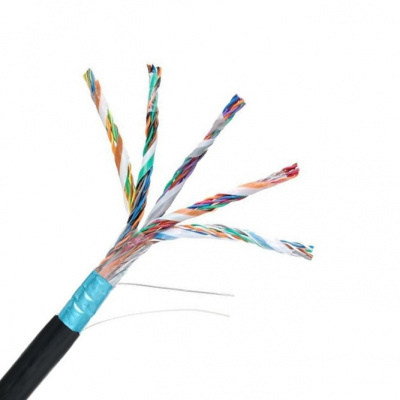 Кабель NETLAN F/UTP 25 пар, Кат.5, медь, внешний, черный 305м EC-UF025-5-PE-BK-3