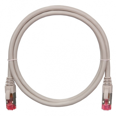 Шнур коммутационный NMC-PC4SA55B-xxx-GY, кат.6А, PVC нг(А)