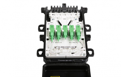 Муфта-кросс МКО-П1/С09-2/4SC-1PLC4-SC/APC-10SC-10SC/APC-2SC/APC ССД