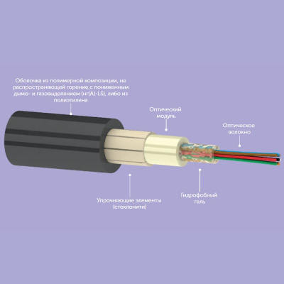 ОКЦ-04 G.657.A1-2,5кН, 4 волокна