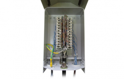 Ящик кабельный ЯК-П-20, 2 плинта ПВТ-10Р ССД