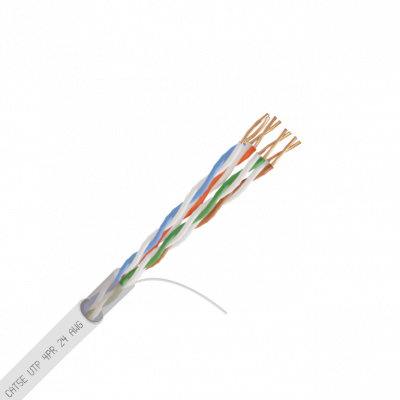 Кабель Netlink UTP 4PR STANDART 23AWG CAT6 305м. белый внутренний