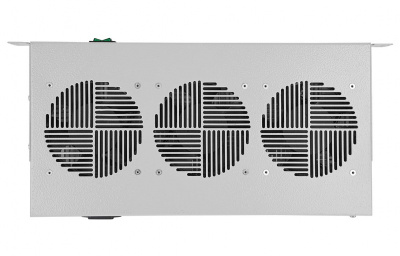 Вентиляторный модуль , 3 вентилятора с термодатчиком без шнура питания 35С ВМ-3-19"ССД