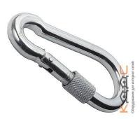 Карабин с фиксатором DIN 5299D  10 мм