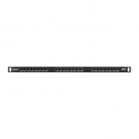 Коммутационная панель 19",  0,5U, 24 порта, Кат.6, RJ45/8P8C, 110/KRONE, T568A/B NIKOMAX NMC-RP24UE2-HU-BK