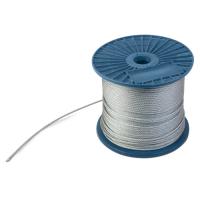 Трос стальной оцинк. DIN 3055 (200 м) 2мм