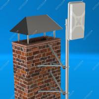 KSUM-220 комплект стеновых кронштейнов для мачты/ вылет 240мм