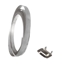 Хомут ленточный (1,5 х1 + замок)