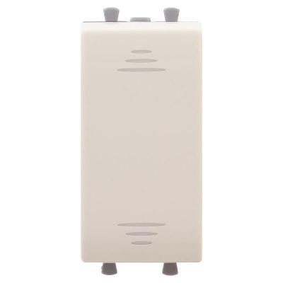 Переключатель модульный 1-кл. 1мод. Avanti "Ванильная дымка" 16А IP20 беж. DKC 4405111