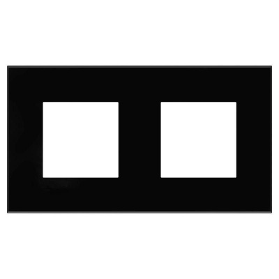 Рамка 4мод. ARTLEBEDEV Avanti "Черный квадрат" DKC 4402904