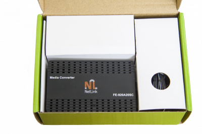 Медиаконвертер NetLink FE-920A20SC-PC (Tx-1310nm, Rx-1550nm)